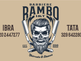 Barbiere Rambo - Biglietto da Visita